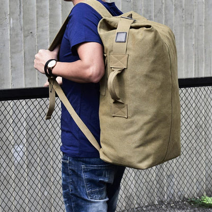Men’s Large Capacity Canvas Backpack for Sports & Travel - VOTVO