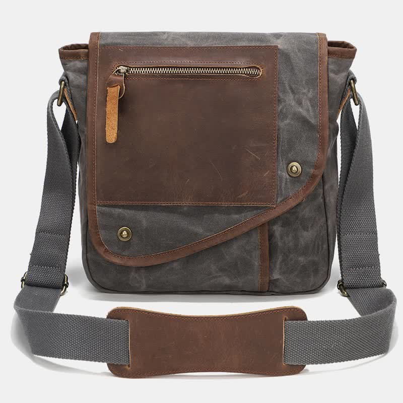 Retro Casual Shoulder Bag: Classic and Creative Design in High Quality Canvas - VOTVO