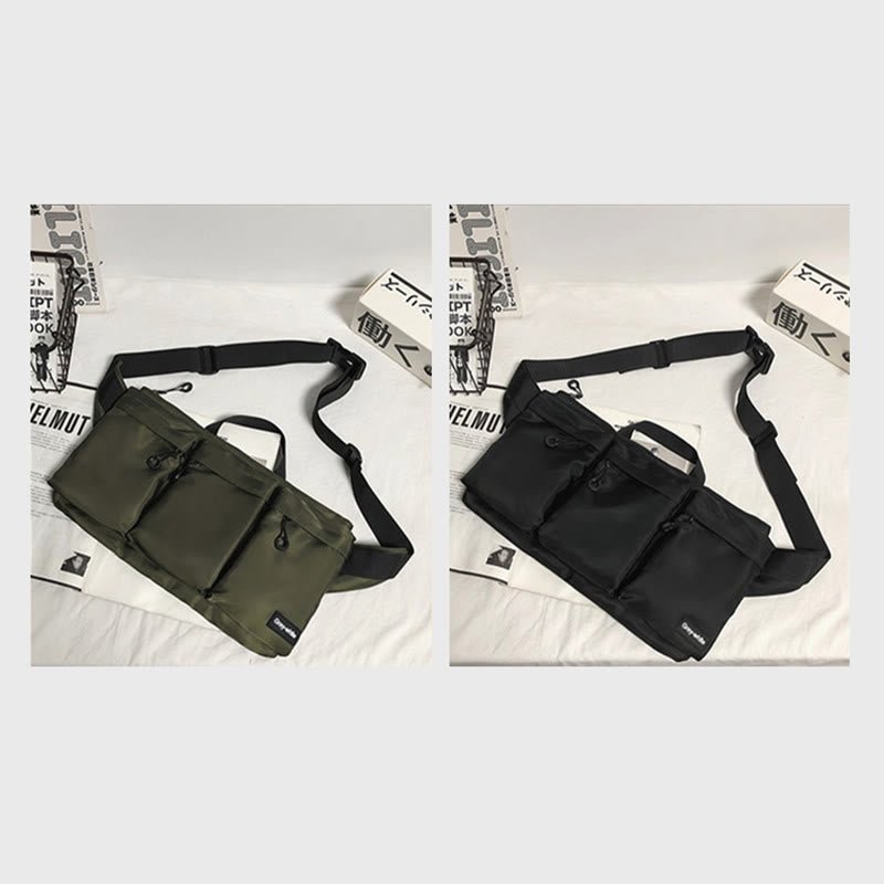 Men’s Sports Waist Bag – Large Capacity Leisure Crossbody Bag - VOTVO