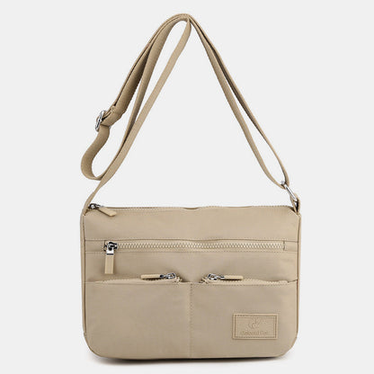 Multi-Pocket Lightweight Waterproof Casual Crossbody Bag for Women