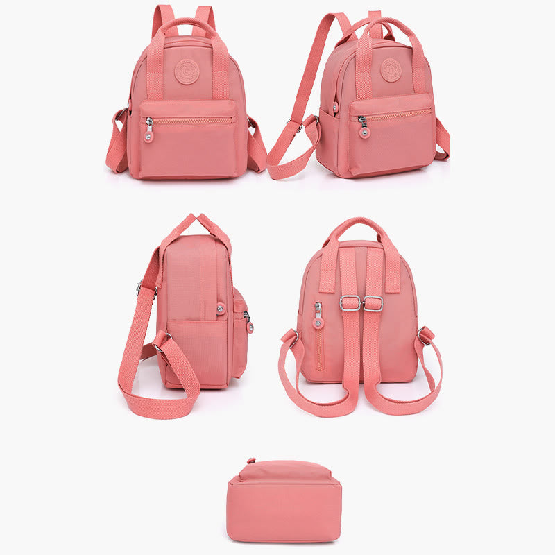 Pure Color Large Capacity Backpack for Women | Leisure Travel & Daily Use