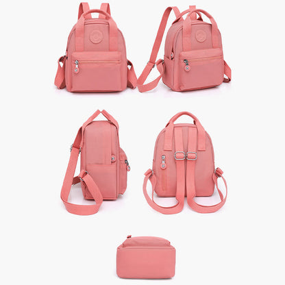 Pure Color Large Capacity Backpack for Women | Leisure Travel & Daily Use