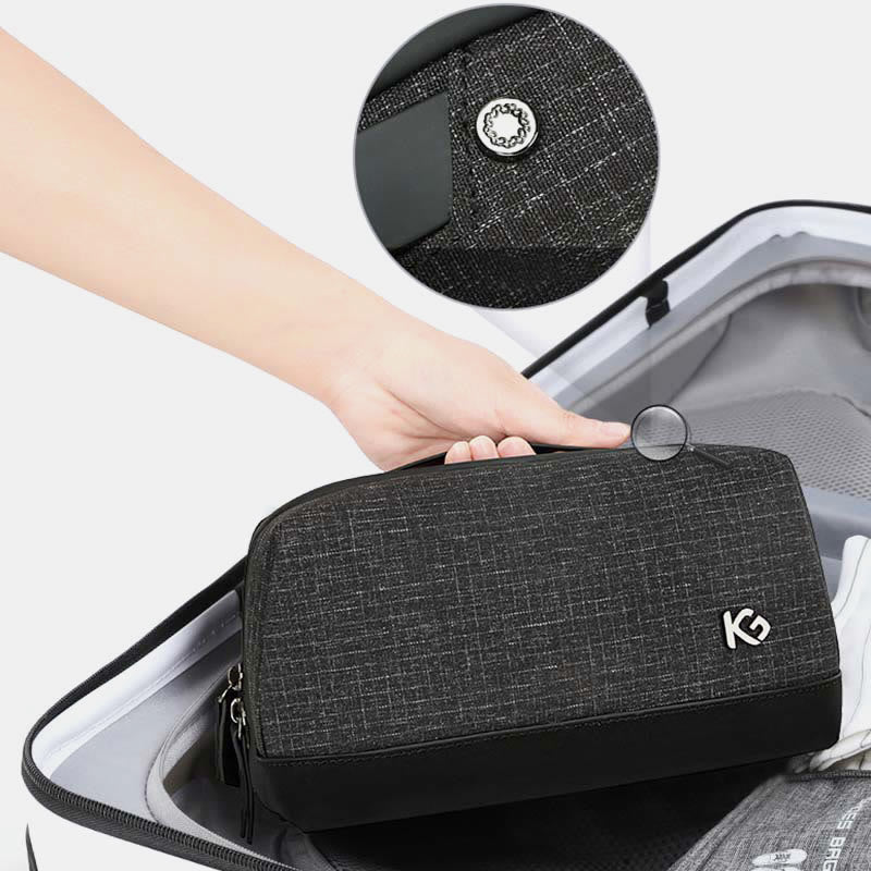 Women's Travel Makeup & Toiletry Organizing Storage Bag | Portable Zipper Bag