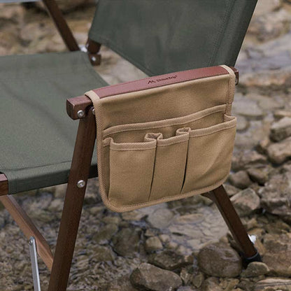 Outdoor Camping Chair Armrest Hanging Side Bag – Multifunctional Storage Bag for Travel, Sports & More