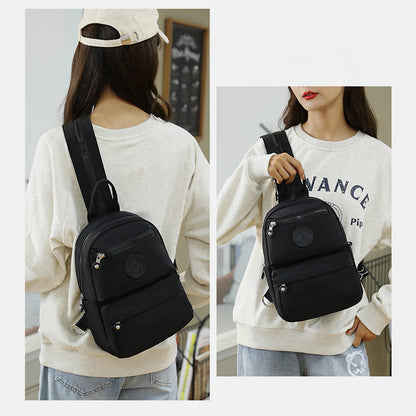 Multifunctional Waterproof Casual Sling Bag Backpack for Women