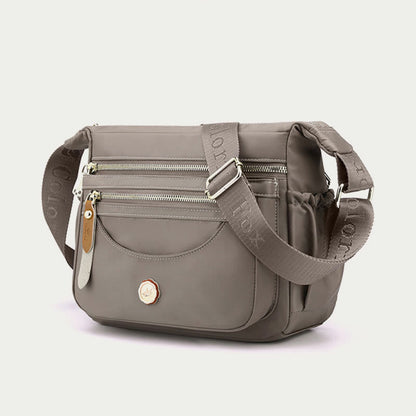 Women’s Minimalist Nylon Crossbody Bag – Water-Resistant Lightweight Daypack