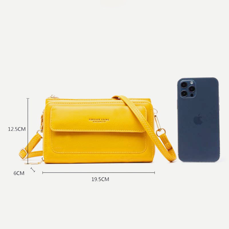 Small Crossbody Cell Phone Bag Wallet Clutch with Card Slots for Women