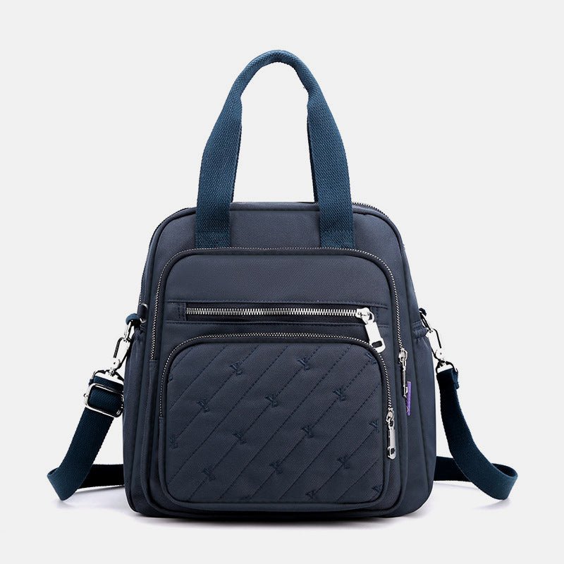 Multifunctional Lightweight Embossing Handbag – Crossbody & Backpack - VOTVO