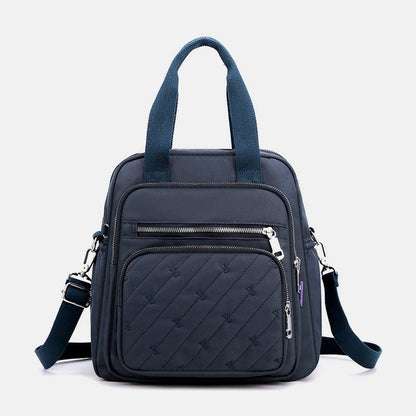 Multifunctional Lightweight Embossing Handbag – Crossbody & Backpack - VOTVO