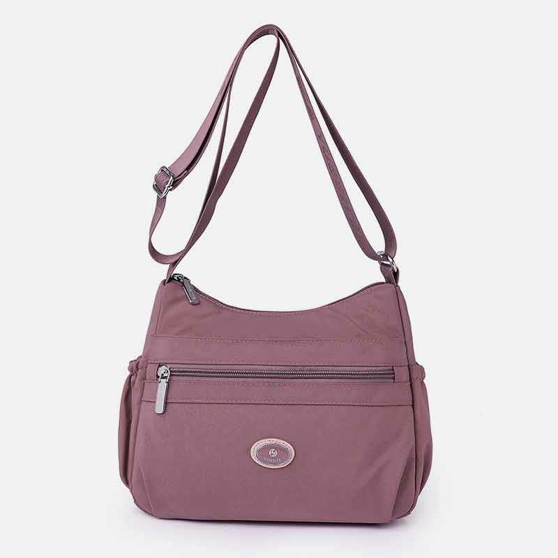 Multiple Color Crossbody Purse for Women - Large Nylon Commuter Bag - VOTVO
