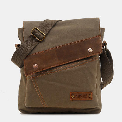 Large Capacity Retro Canvas Crossbody Bag for Women – Stylish & Practical Daily Tote