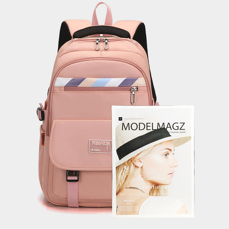 Waterproof Backpack for Women – Soft Breathable Fabric Casual Travel Bag
