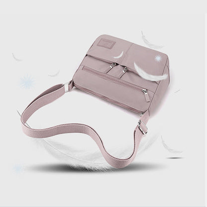Multi-Pocket Lightweight Waterproof Casual Crossbody Bag for Women