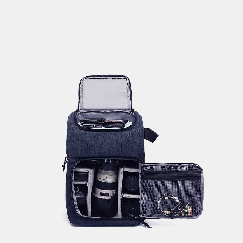 Multifunctional Waterproof Shockproof Camera Backpack – Unisex Travel and Storage Bag