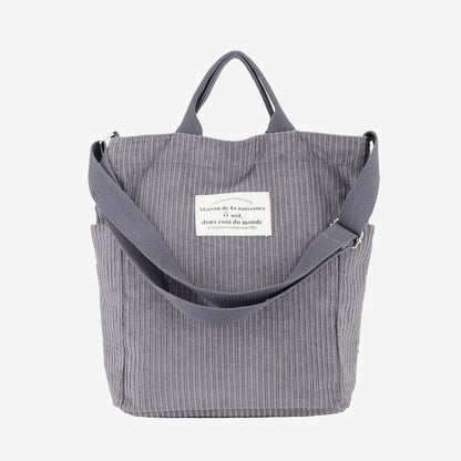 Tote Bag for Women - Retro Large Size Traveling Canvas Handbag