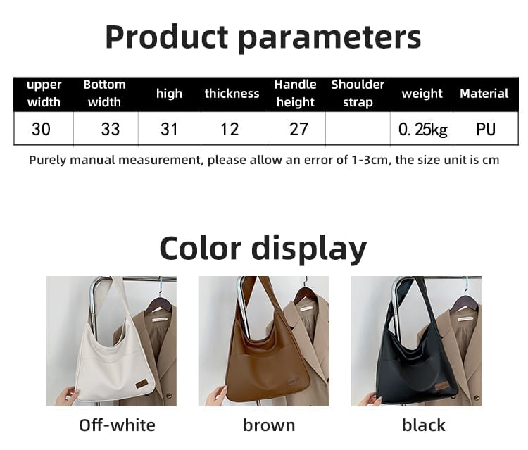 Simple leather tote bag👜 - VOTVO