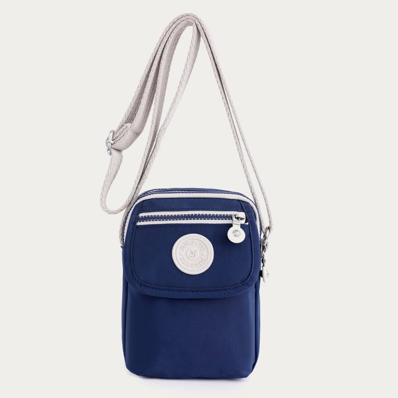 Mini Crossbody Bag – Waterproof Nylon Simple Solid Color Shopping Bag - VOTVO