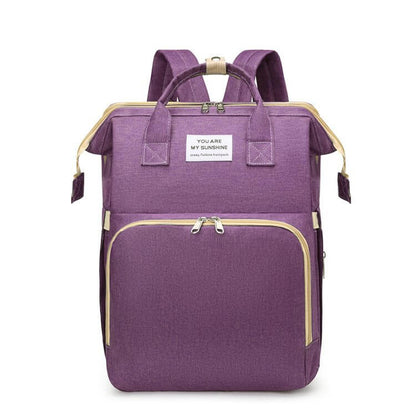 Diaper Bag Backpack with Changing Station – Waterproof Oxford, Multi-functional Design