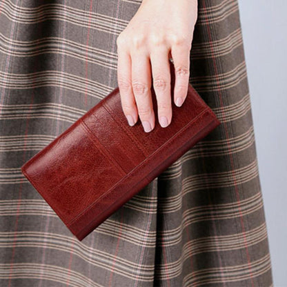 RFID Blocking Anti-theft Genuine Leather Wallet | Stylish & Secure