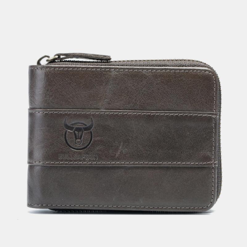 RFID Antimagnetic Vintage Genuine Leather Wallet - VOTVO