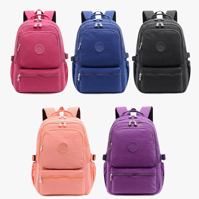 Lightweight Waterproof Backpack – Large Capacity Multi-Pocket Casual Daypack