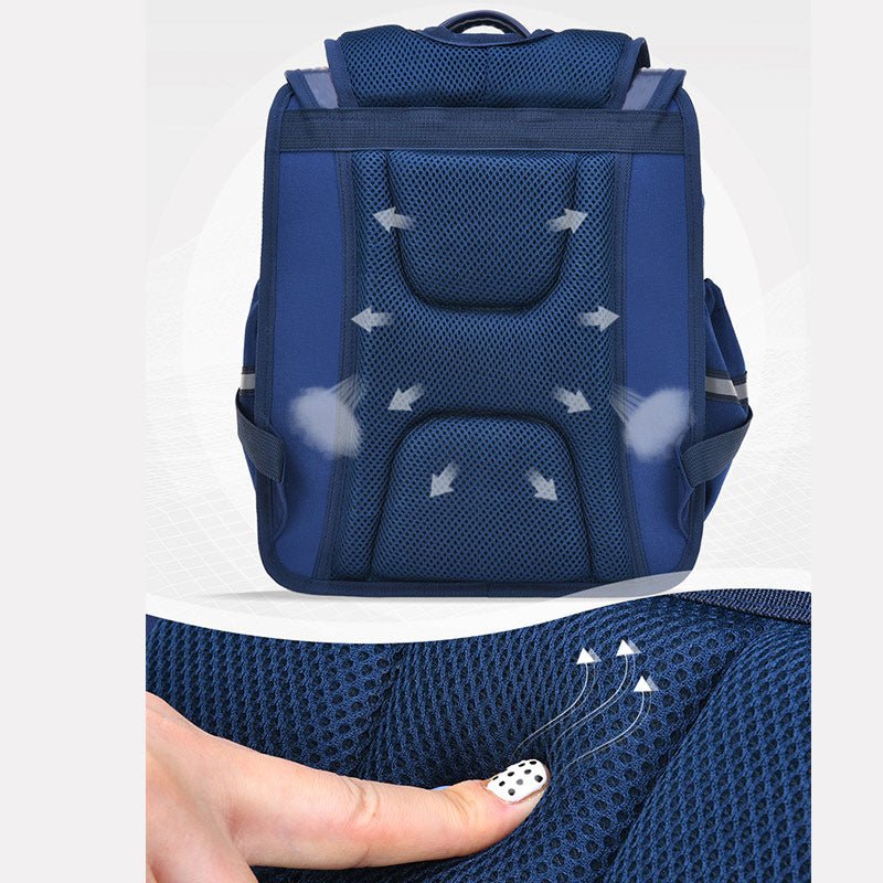 Reflective Girls & Boys School Backpack – Waterproof Faux Leather Kids Bookbag - VOTVO