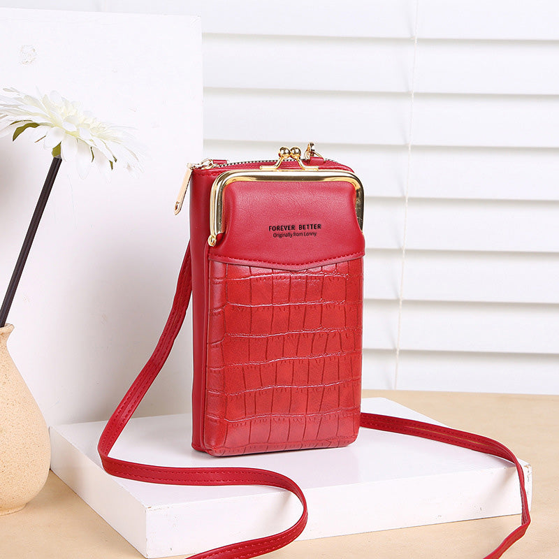 Small Crossbody Cell Phone Purse – Mini Shoulder Bag & Wallet for Women