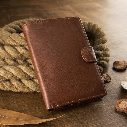 Premium Real Leather Large Capacity Vertical Wallet for Men – Slim, Durable & Stylish - VOTVO