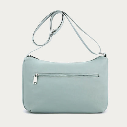 Solid Nylon Crossbody Bag for School & Travel – Simple & Stylish Purse