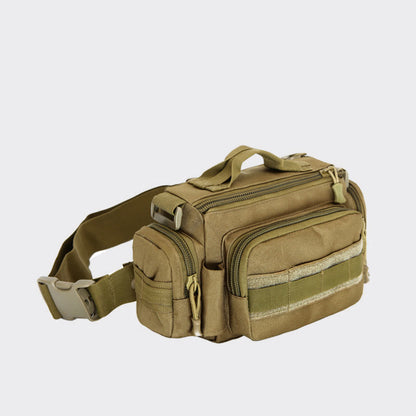 Multi-Purpose Outdoor Waist Bag for Men – Large Crossbody Shoulder Bag for Riding and Daily Use