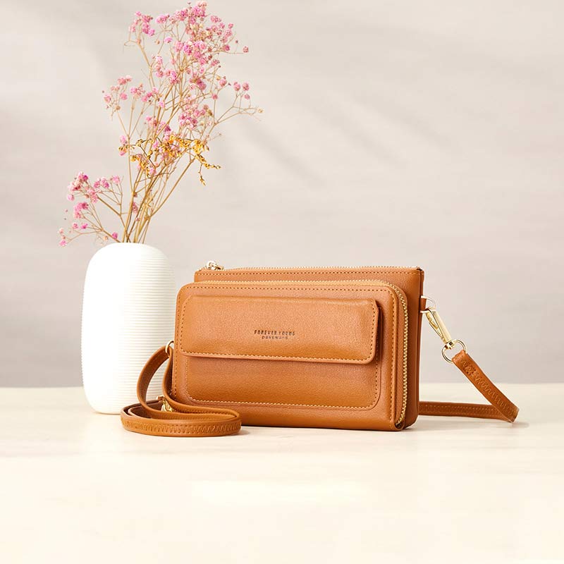 Small Crossbody Cell Phone Bag Wallet Clutch with Card Slots for Women