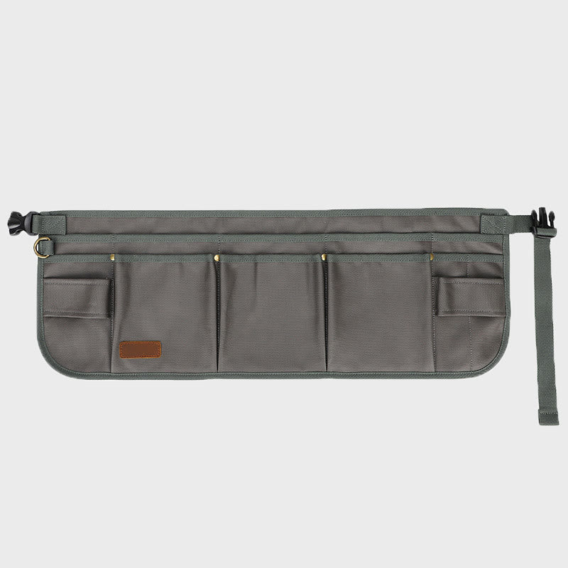 Multi-Slot Tool Belt Pouch – Waterproof Canvas Waist Bag for Tool Organization