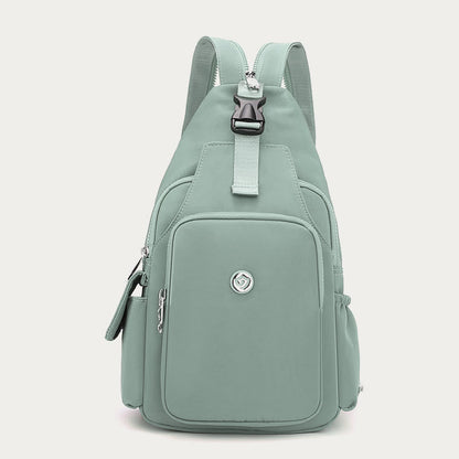 Multifunctional Sling Backpack for Women – Waterproof Nylon Crossbody Bag with Adjustable Strap for Daily Use