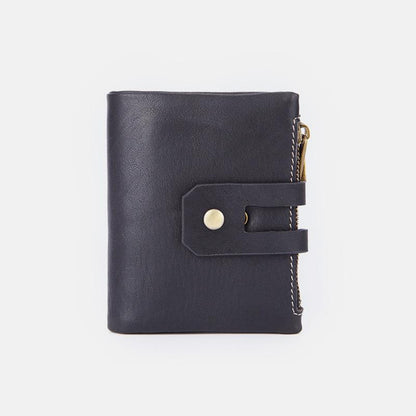 Multifunctional Double Zipper Vintage Wallet – Stylish and Practical - VOTVO