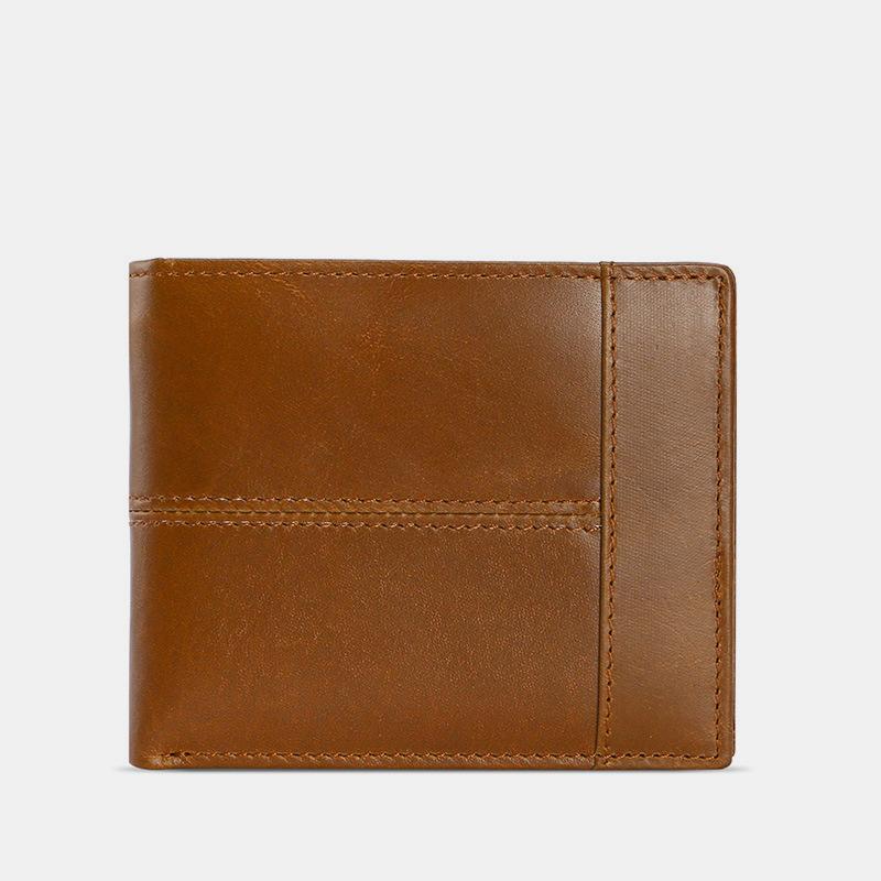 Retro RFID Multi - Slot Wallet – Leather, Stylish and Secure for Men - VOTVO