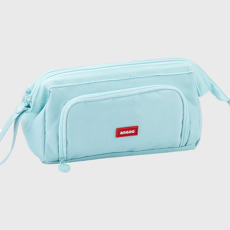 Multifunctional Double Layer Large Capacity Pencil Case for Study & Organization - VOTVO