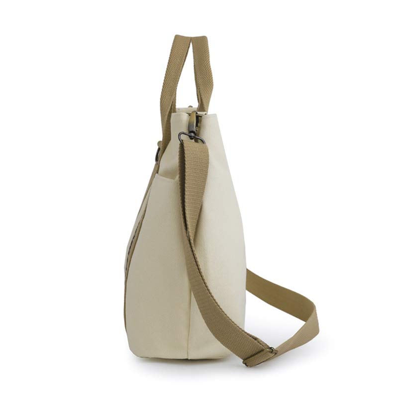 Borsa tote in tela riutilizzabile e impermeabile – Borsa a tracolla versatile