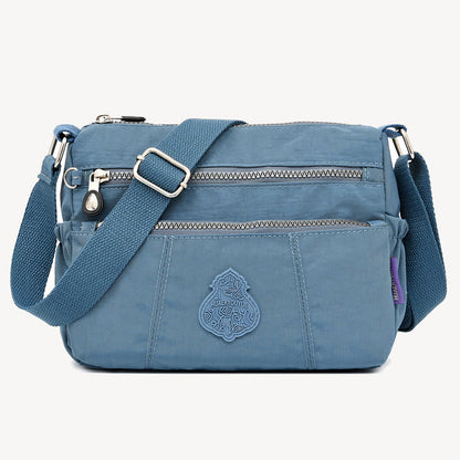 Urban Casual Crossbody Bag for Women – Lightweight Nylon Cloth Mother Bag