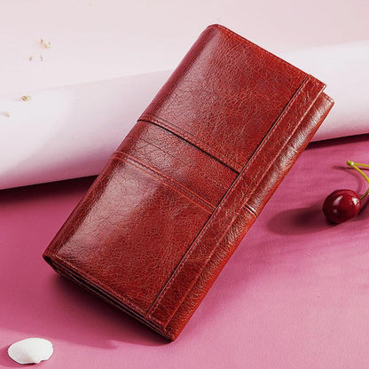 RFID Blocking Anti-theft Genuine Leather Wallet | Stylish & Secure