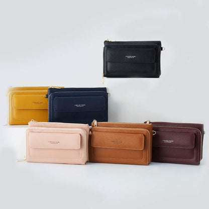 Small Crossbody Cell Phone Bag Wallet Clutch with Card Slots for Women