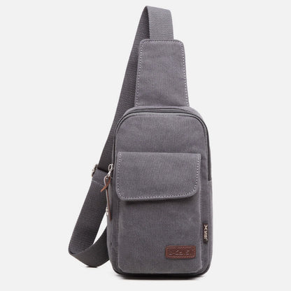 Sling Bag for Men – Multifunctional Outdoor Sports Canvas Chest Bag