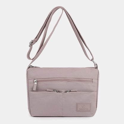 Multi-Pocket Lightweight Waterproof Casual Crossbody Bag for Women