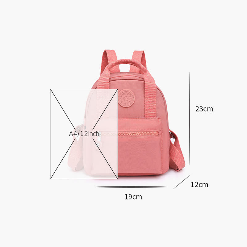 Pure Color Large Capacity Backpack for Women | Leisure Travel & Daily Use