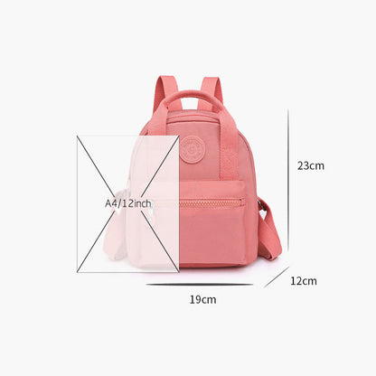 Pure Color Large Capacity Backpack for Women | Leisure Travel & Daily Use