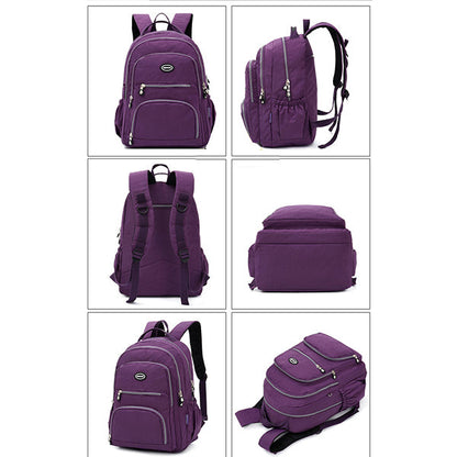 Waterproof Large Capacity Backpack – Multi-Layer Travel & School Bag
