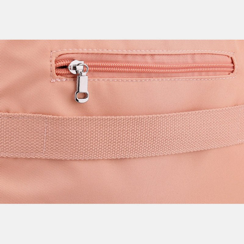 Lightweight Embossed Embroidery Backpack with USB Charging Port – Perfect for Women on the Go - VOTVO