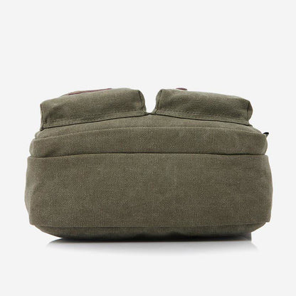 Borsa a tracolla in tela retrò da uomo - Borsa a tracolla casual
