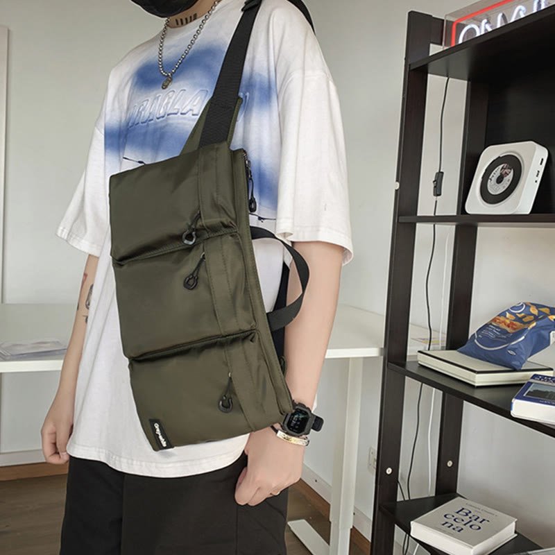 Men’s Sports Waist Bag – Large Capacity Leisure Crossbody Bag - VOTVO