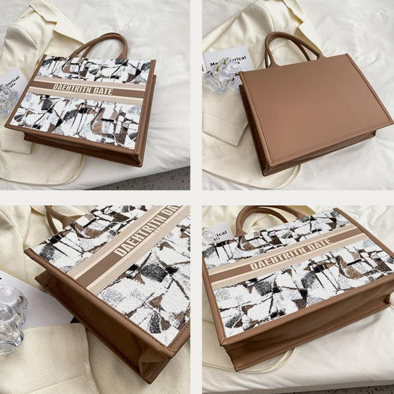 Large Capacity Canvas Tote for Women – Daily Commuter Handbag