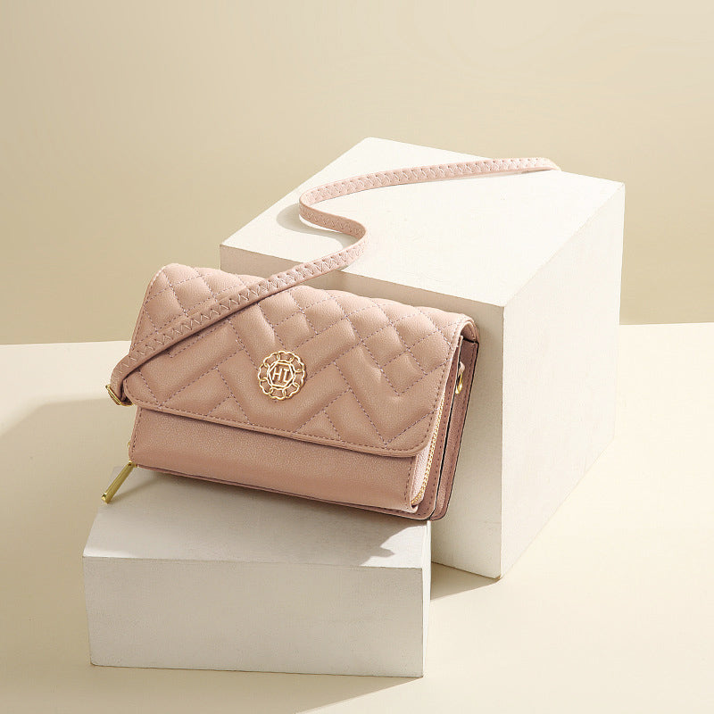 Small Quilted Crossbody Bag for Women | Cellphone Purses & Wallet | Stylish Shoulder Bag